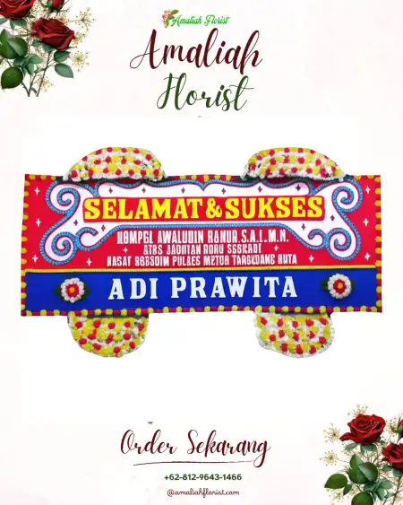 Papan Bunga Ucapan Selamat Manding